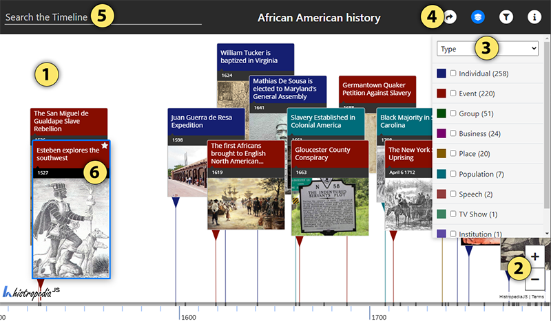 american history timeline 1700s